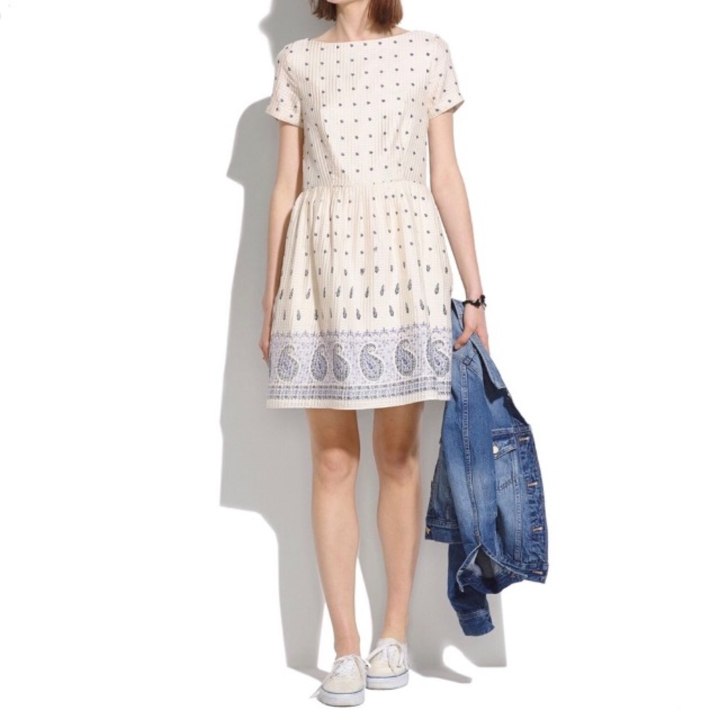 Madewell Nomad Paisley Dress